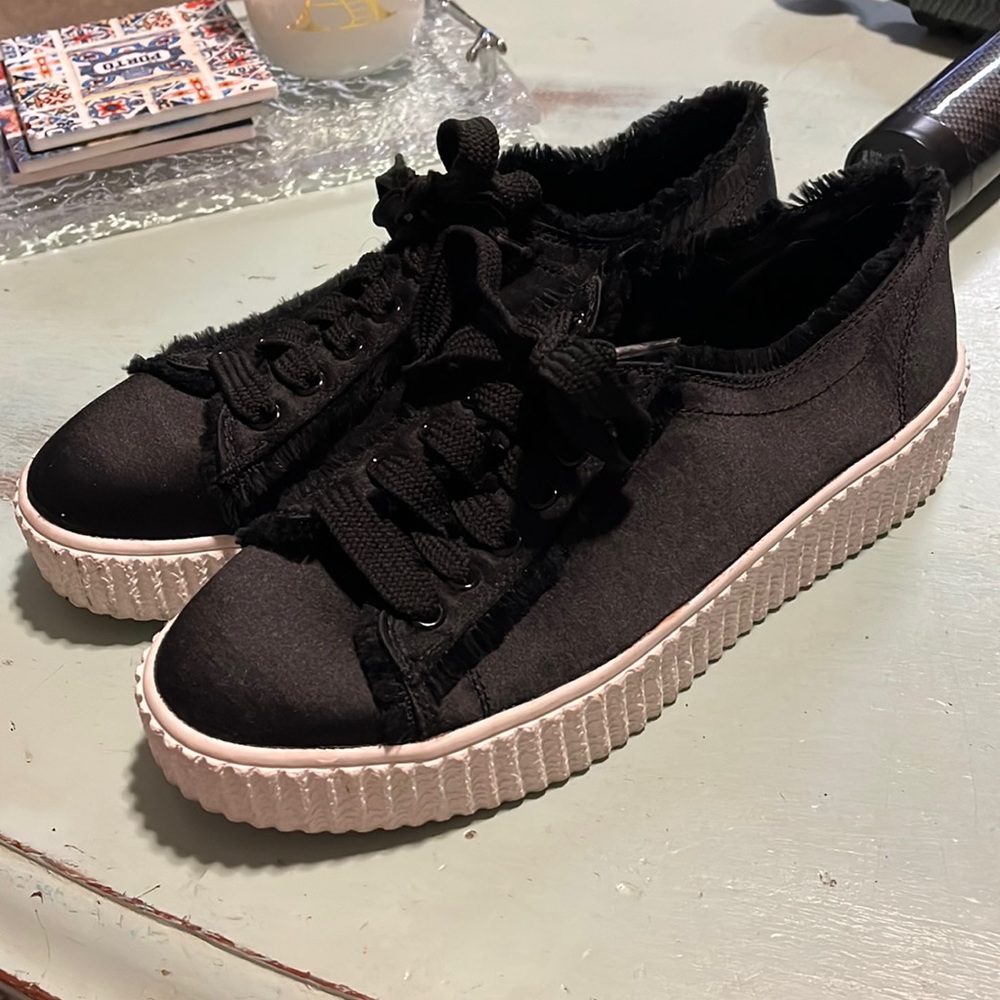 Express Black and White Sneakers